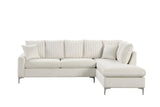 Elina Beige Right Arm Facing (RAF) Sectional by New Era Innovations at Eve Furniture