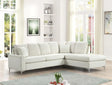 Elina Beige Right Arm Facing (RAF) Sectional by New Era Innovations at Eve Furniture