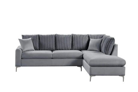 Elina Grey Right Arm Facing (RAF) Sectional [Special Price] by New Era Innovations at Eve Furniture