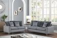 Elina Grey Sofa & Loveseat by New Era Innovations at Eve Furniture