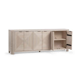 Elina Vanilla Grove 6 Door Cabinet by Classic Home at Eve Furniture
