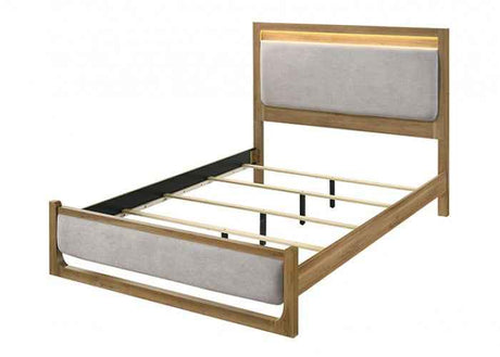 Elinora Natural 4-Piece Queen Bedroom Set by Furniture of America at Eve Furniture