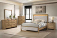 Elinora Natural 4-Piece Queen Bedroom Set by Furniture of America at Eve Furniture