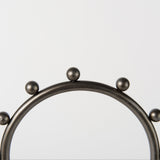 Elio 7.5L x 3.0W x 13.2H Small Studded hoop object by Mercana at Eve Furniture