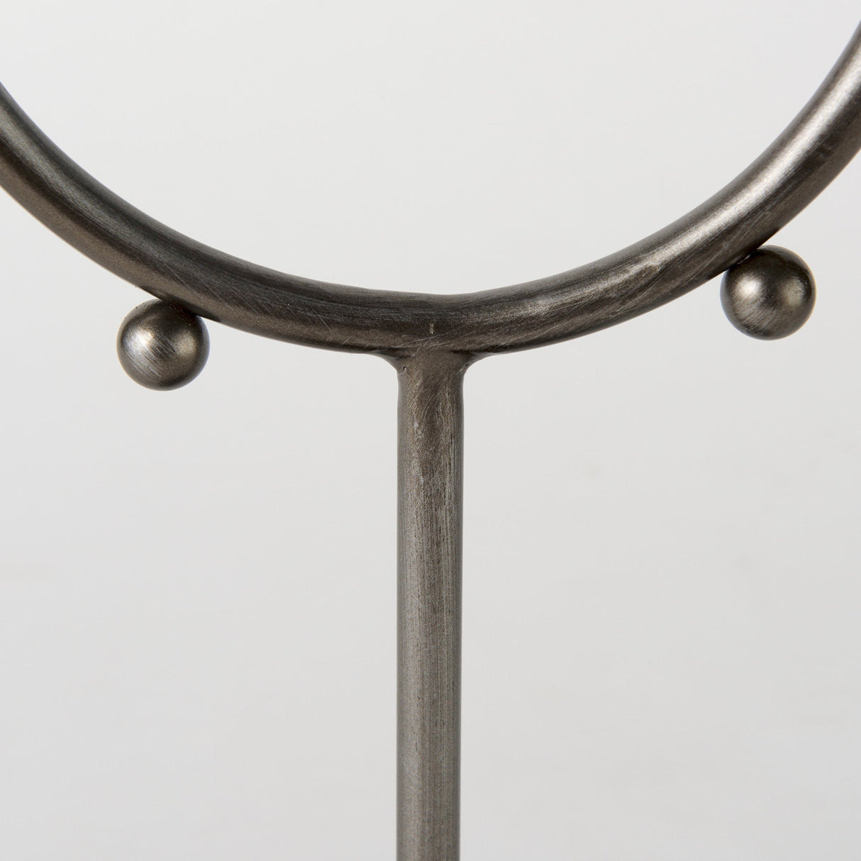 Elio 7.5L x 3.0W x 13.2H Small Studded hoop object by Mercana at Eve Furniture