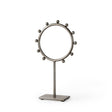 Elio 7.5L x 3.0W x 13.2H Small Studded hoop object by Mercana at Eve Furniture