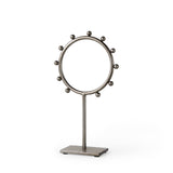 Elio 7.5L x 3.0W x 13.2H Small Studded hoop object by Mercana at Eve Furniture