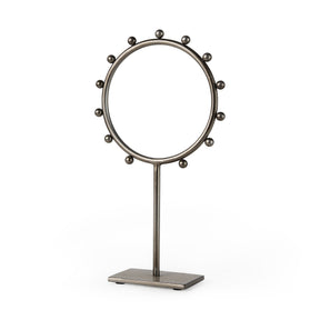 Elio Large Studded Hoop Object by Mercana at Eve Furniture