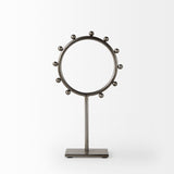 Elio Small Studded hoop object by Mercana at Eve Furniture