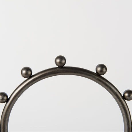 Elio Small Studded hoop object by Mercana at Eve Furniture