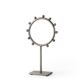 Elio Small Studded hoop object by Mercana at Eve Furniture