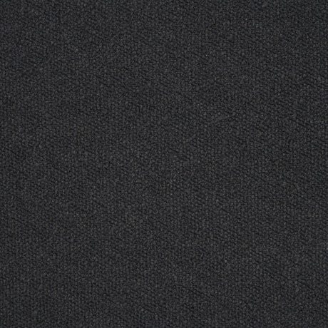 Elise Black Boucle Upholstered Storage Ottoman by Mercana at Eve Furniture