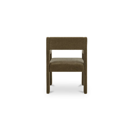 Elise Cedar Green Dining Chair by MOES at Eve Furniture