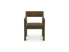 Elise Cedar Green Dining Chair by MOES at Eve Furniture