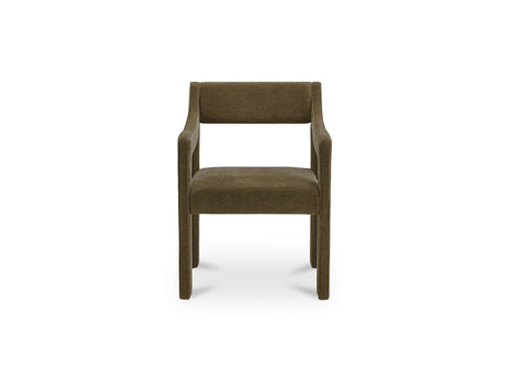Elise Cedar Green Dining Chair by MOES at Eve Furniture