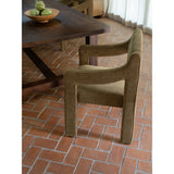 Elise Cedar Green Dining Chair by Moe's Home at Eve Furniture