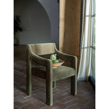 Elise Cedar Green Dining Chair by Moe's Home at Eve Furniture