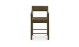 Elise Counter Stool Cedar Green by Moe's Home at Eve Furniture