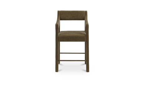 Elise Counter Stool Cedar Green by Moe's Home at Eve Furniture