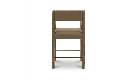 Elise Counter Stool Ochre by Moe's Home at Eve Furniture
