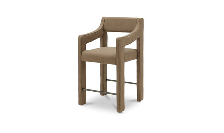 Elise Counter Stool Ochre by Moe's Home at Eve Furniture