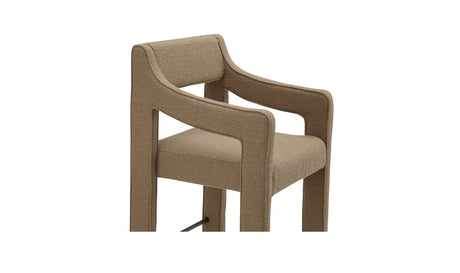 Elise Counter Stool Ochre by Moe's Home at Eve Furniture