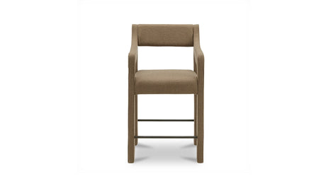 Elise Counter Stool Ochre by Moe's Home at Eve Furniture