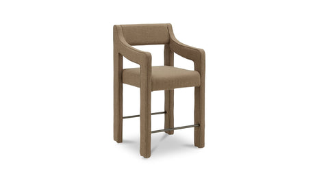 Elise Counter Stool Ochre by Moe's Home at Eve Furniture