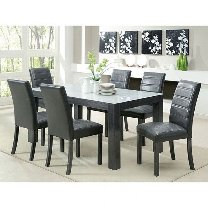 Elise Gray Dining Table