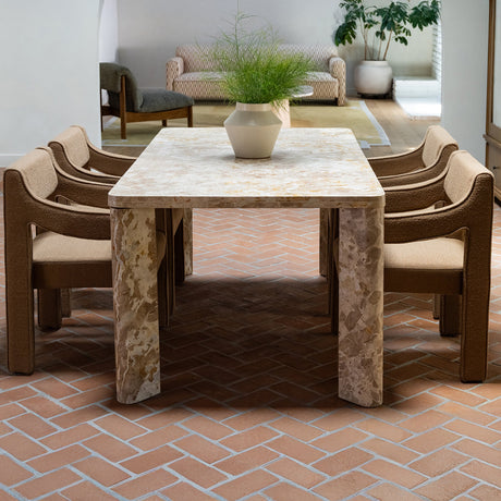 Elise Ochre Dining Chair by MOES at Eve Furniture