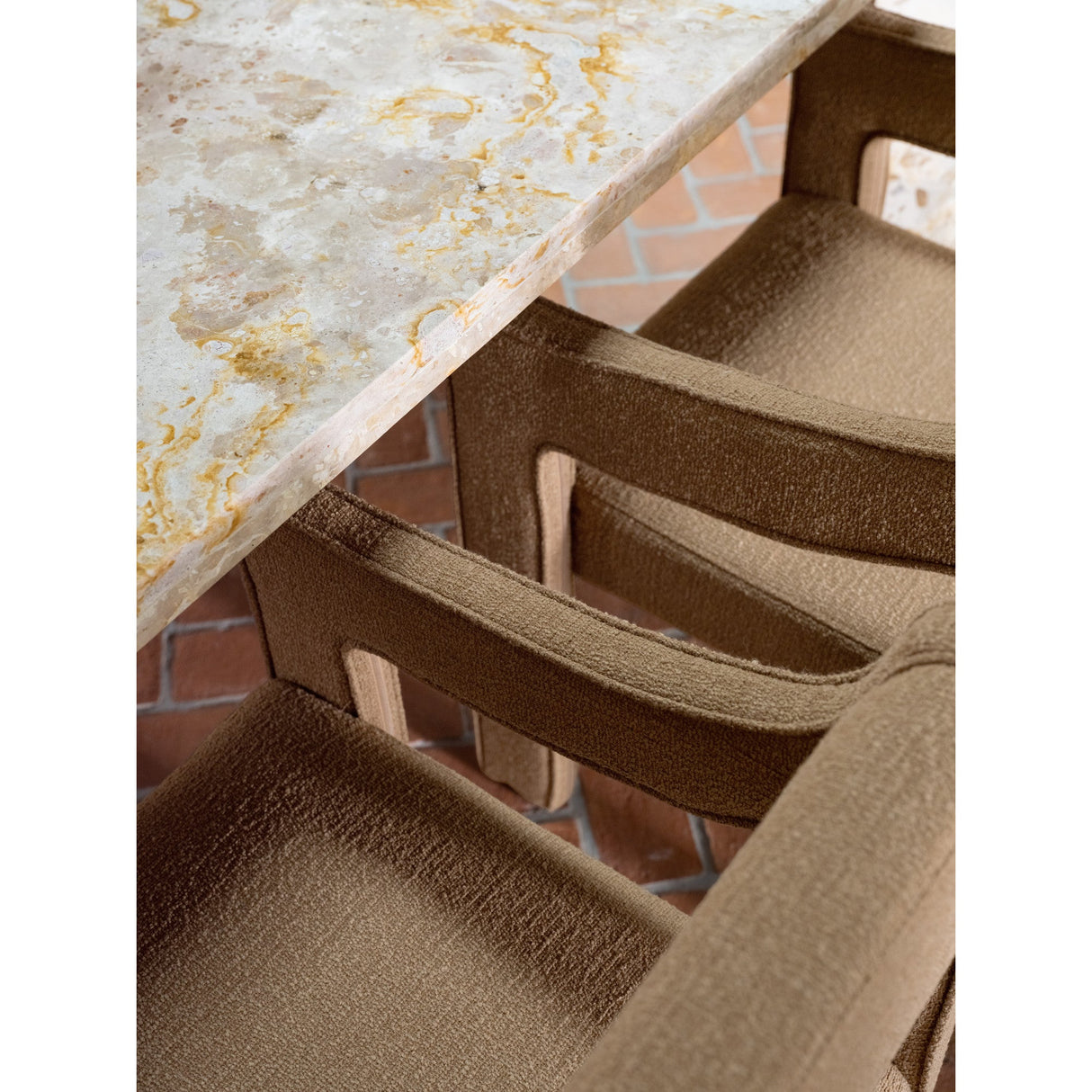 Elise Ochre Dining Chair by Moe's Home at Eve Furniture