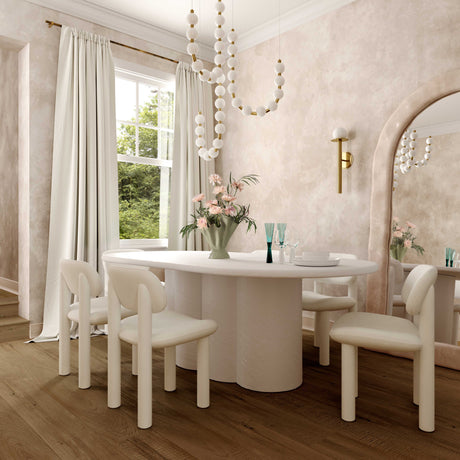 Elise Performance Velvet Dining Chair by TOV Furniture at Eve Furniture