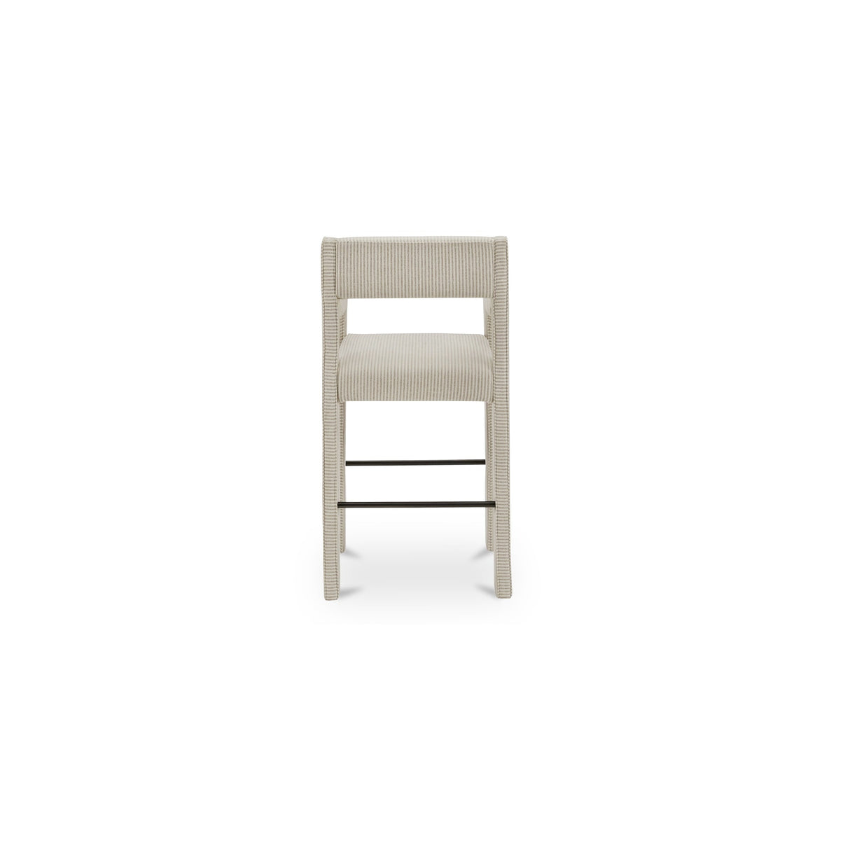 Elise Stripe Counter Stool by Moe's Home at Eve Furniture