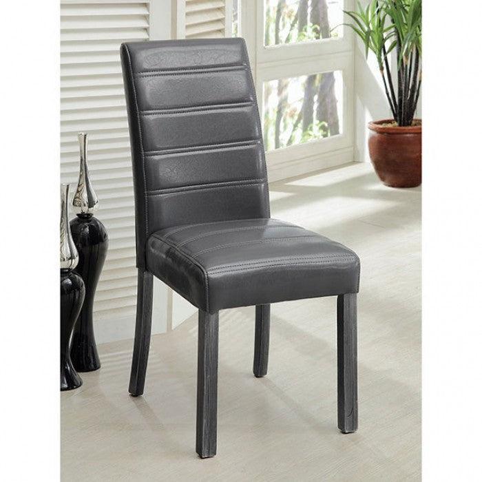 Elise Gray Dining Table by Furniture of America at Eve Furniture