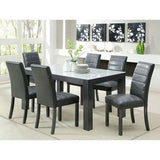Elise Gray Dining Table by Furniture of America at Eve Furniture