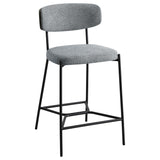 Elison Grey Counter Height Bar Stool (Set of 2) by Coaster at Eve Furniture