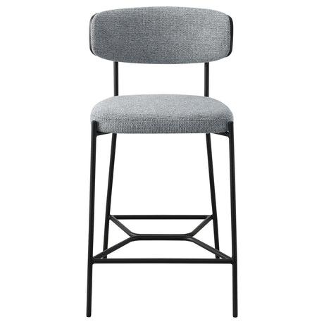 Elison Grey Counter Height Bar Stool (Set of 2) by Coaster at Eve Furniture