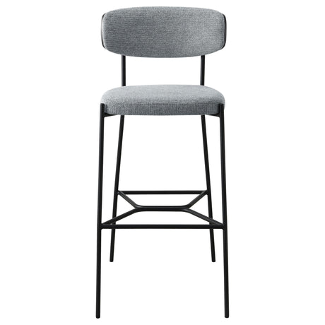 Elison Grey Pub Height Bar Stool (Set of 2) by Coaster at Eve Furniture