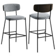 Elison Grey Pub Height Bar Stool (Set of 2) by Coaster at Eve Furniture