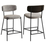 Elison Light Brown Counter Height Bar Stool (Set of 2) by Coaster at Eve Furniture