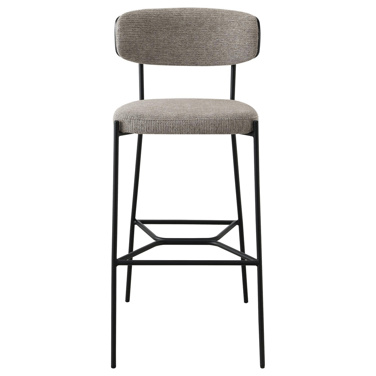 Elison Light Brown Pub Height Bar Stool (Set of 2) by Coaster at Eve Furniture