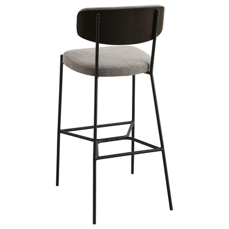 Elison Light Brown Pub Height Bar Stool (Set of 2) by Coaster at Eve Furniture