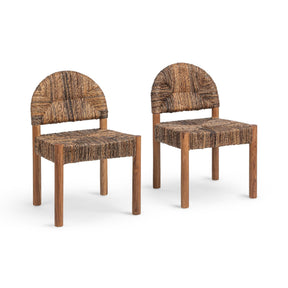 Elissa Brown Dining Chair Set of 2 by Classic Home at Eve Furniture