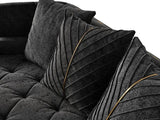 Elit Charcoal Living Room Set by New Era Innovations at Eve Furniture