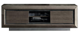Elite Grey/Silver TV Cabinet & TV Wall Panel w/LED Light by ESF Furniture at Eve Furniture