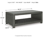 Elite Park Gray Cocktail Table and End Table by Ashley at Eve Furniture