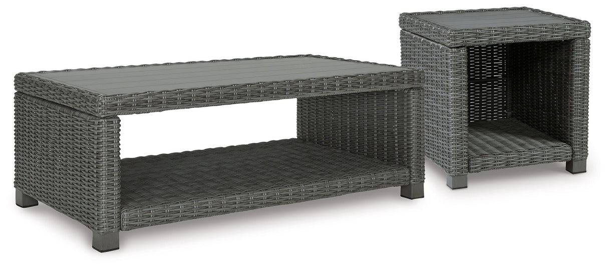 Elite Park Gray Cocktail Table and End Table by Ashley at Eve Furniture