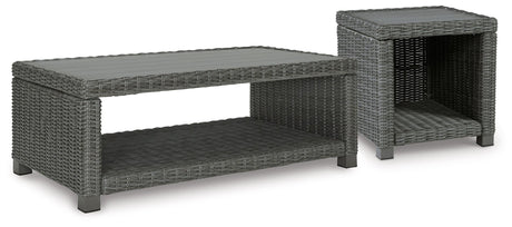 Elite Park Gray Cocktail Table and End Table by Ashley at Eve Furniture