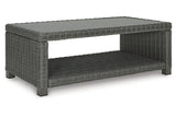 Elite Park Gray Outdoor Coffee Table by Ashley at Eve Furniture