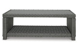 Elite Park Gray Outdoor Coffee Table by Ashley at Eve Furniture